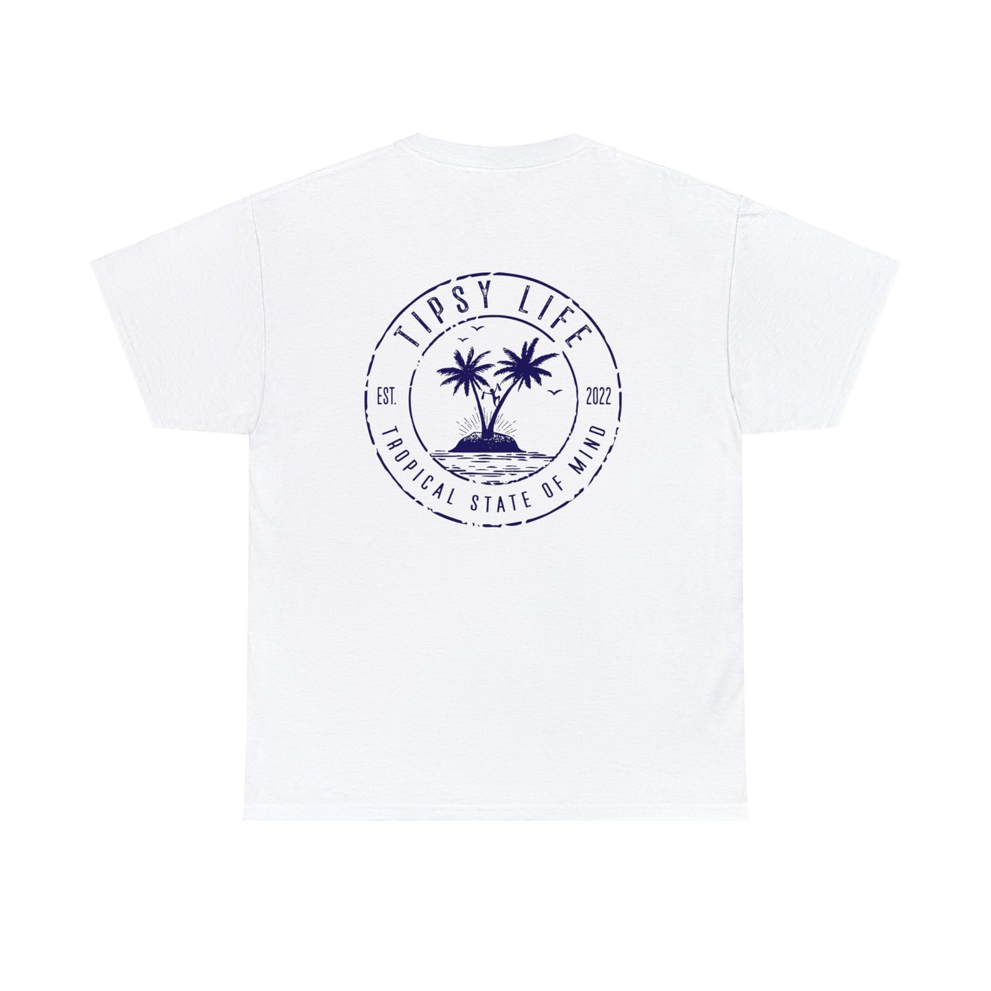 Tropical State of Mind with Stacked Front Logo