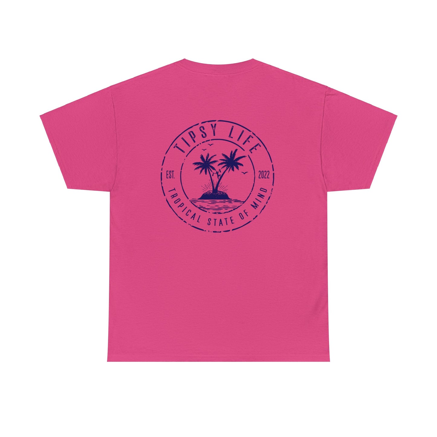 Tropical State of Mind with Stacked Front Logo