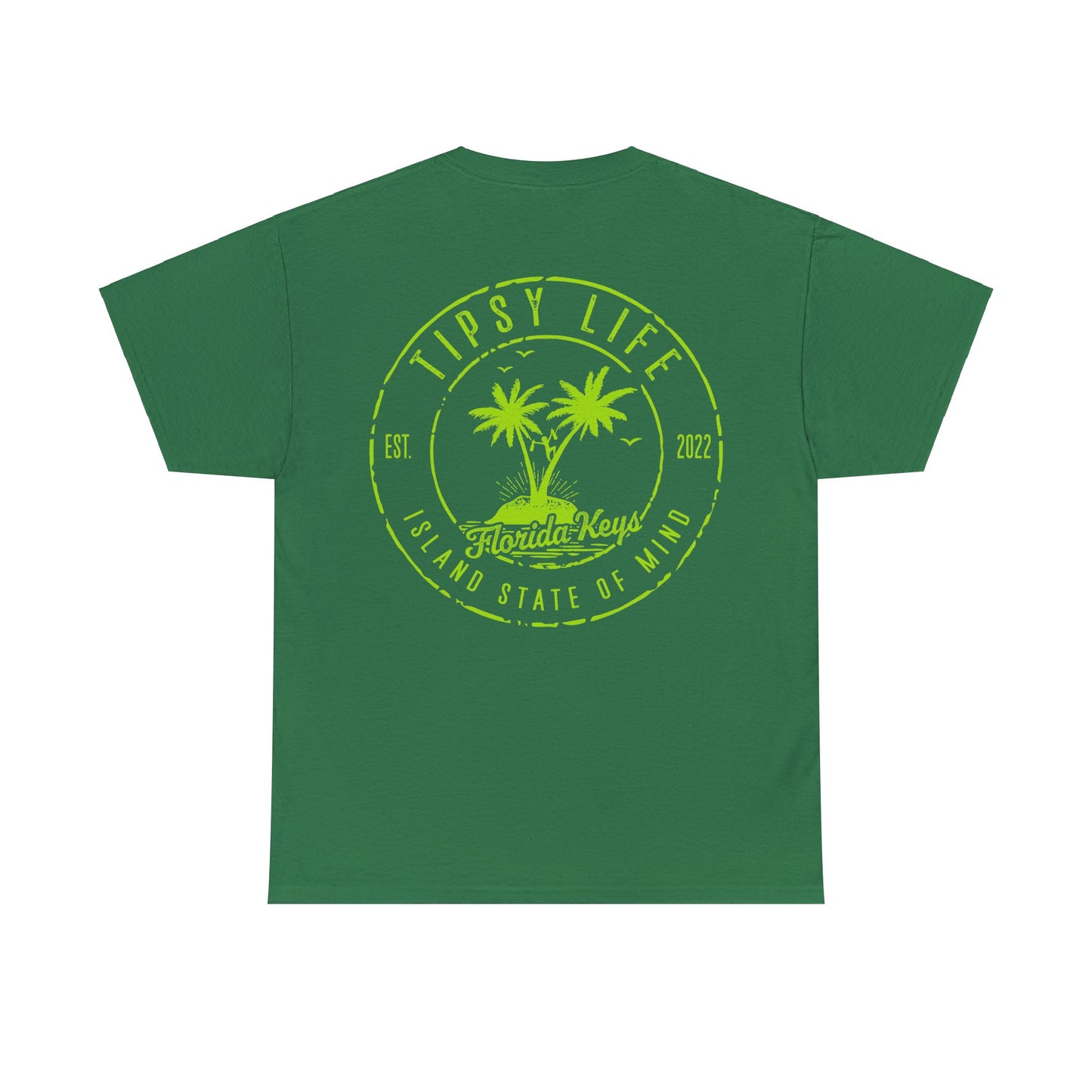 Florida Keys Tipsy Life T-Shirt with Lime Ink
